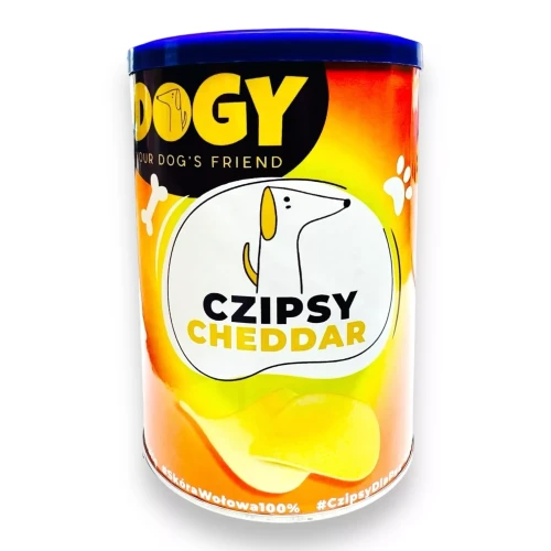 DOGY czipsy z serem Cheddar 120g