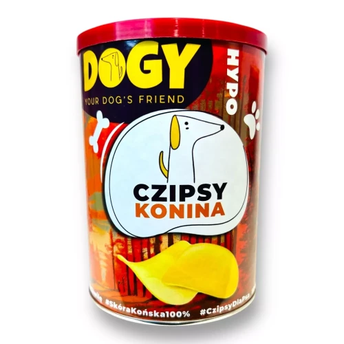 DOGY czipsy HYPO z koniny 120g