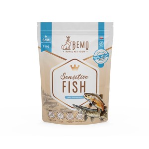 BEMO karma sucha Sensitive Fish S/M 1kg