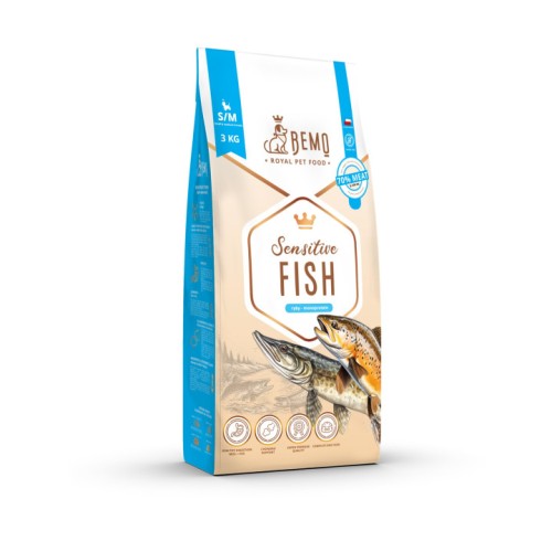 BEMO karma sucha Sensitive Fish S/M 3kg