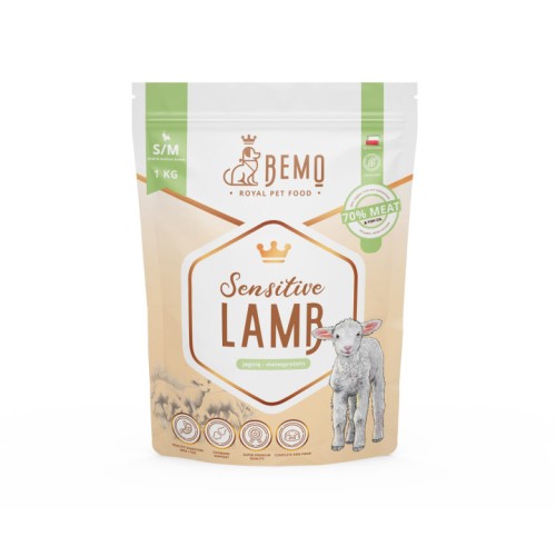 BEMO karma sucha Sensitive Lamb M/L 1kg