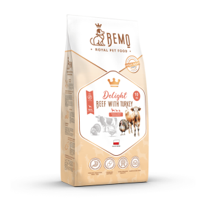 BEMO karma sucha Delight Beef with Turkey M/L 10kg