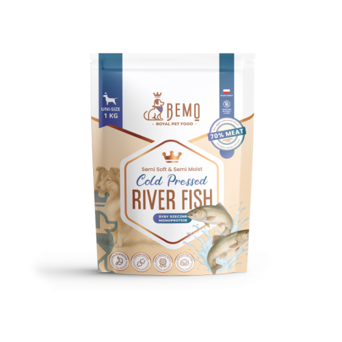 BEMO karma tłoczona na zimno River Fish 1kg