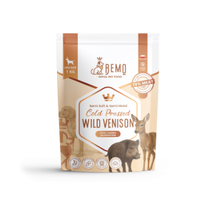 BEMO karma tłoczona na zimno Wild Venison 1kg