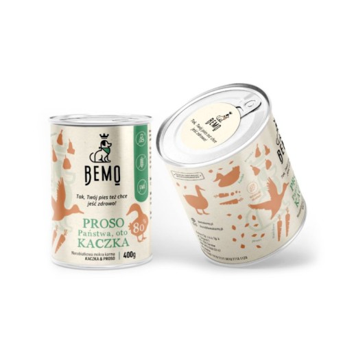 BEMO karma mokra PROSO Państwa, oto KACZKA! 400g