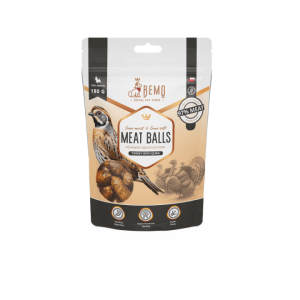 BEMO przysmaki Meat Balls indyk z przepiórką 180g