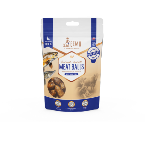 BEMO przysmaki Meat Balls wołowina z rybą 180g
