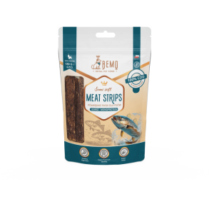 BEMO przysmaki Meat Strips mono dorsz 180g
