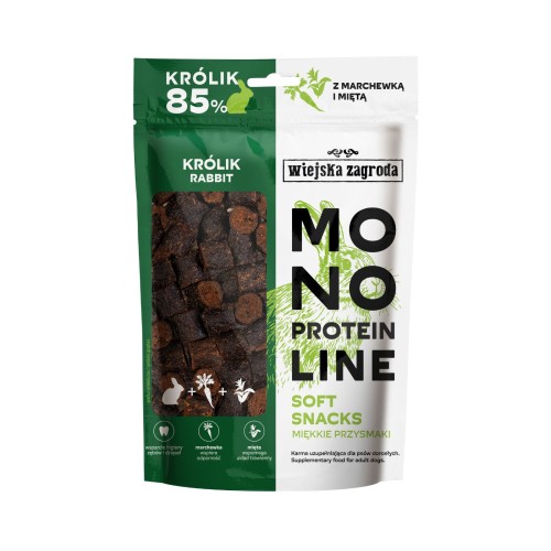 Wiejska Zagroda przysmaki monoproteinowe soft z królika 115g