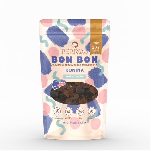 PERRO przysmaki BON BON konina - równowaga 80g