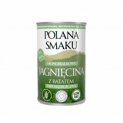 Polana Smaku karma mokra Jagnięcina z batatami 400g