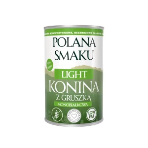 Polana Smaku karma mokra Konina z gruszką 400g