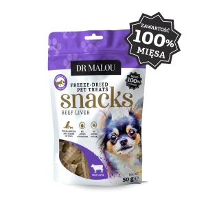 DR MALOU liofilizowana wątroba wołowa 100% 50g