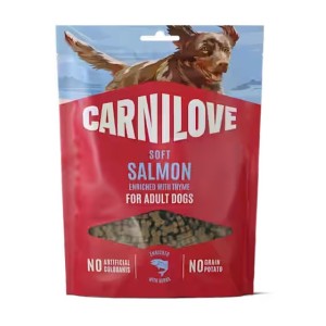 CARNILOVE przysmaki soft snack z łososiem i tymiankiem 200g
