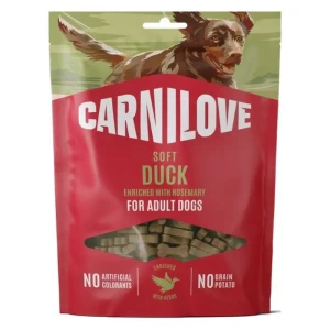 CARNILOVE przysmaki soft snack z kaczką i rozmarynem 200g