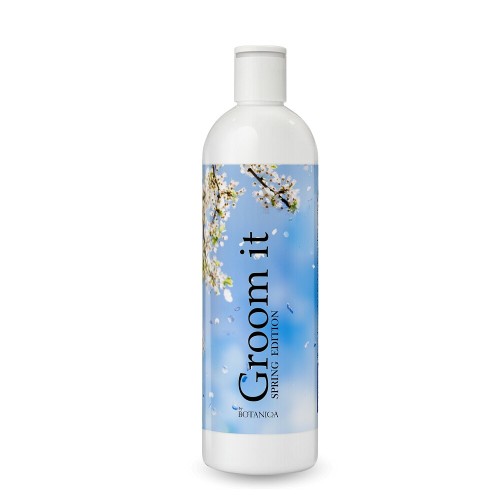 Botaniqa Groom It Spring profesjonalny szampon do zasadniczego mycia o zapachu wiosennym 473ml