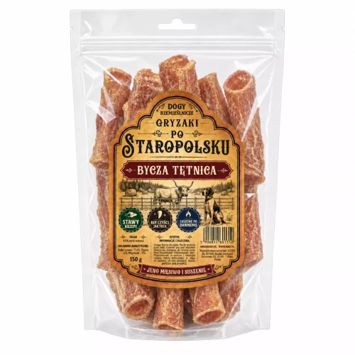 DOGY rzemieślnicze gryzaki BYCZA TĘTNICA 150g