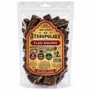DOGY rzemieślnicze gryzaki FLAKI WOŁOWE 100g