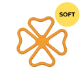 Podwójny szarpak dla psa FIBSY SOFT