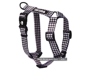 Szelki Guard regulowane "Black`n`white"