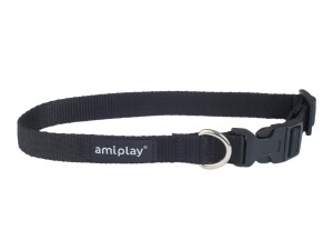 AMIPLAY obroża samba czarna