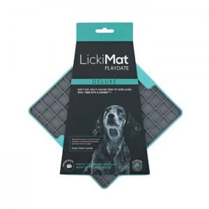 LICKIMAT Playdate Deluxe twarda turkusowa