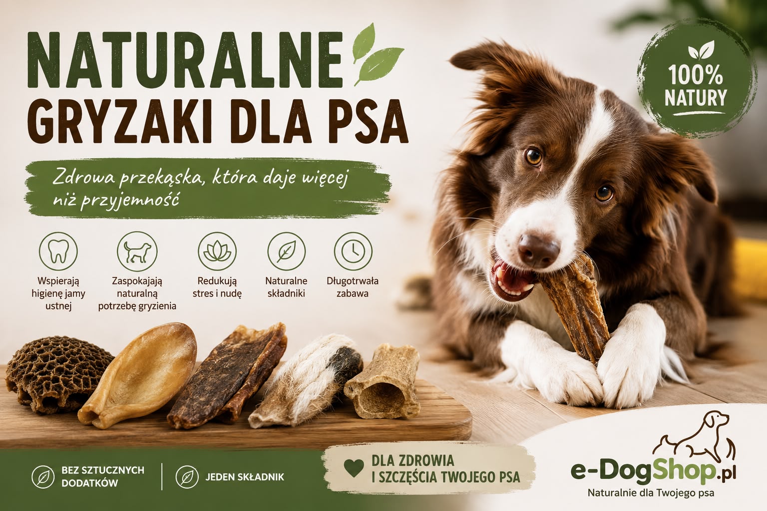 Naturalne gryzaki dla psa – jak wybrać zdrowe i bezpieczne przysmaki?