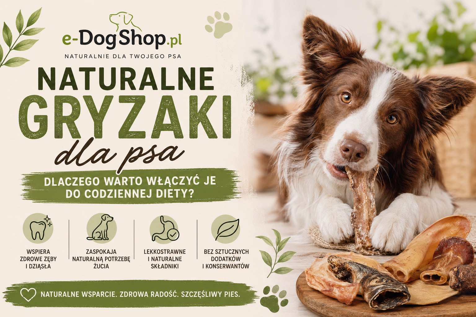 Naturalne gryzaki dla psa – jak wybrać najlepsze?