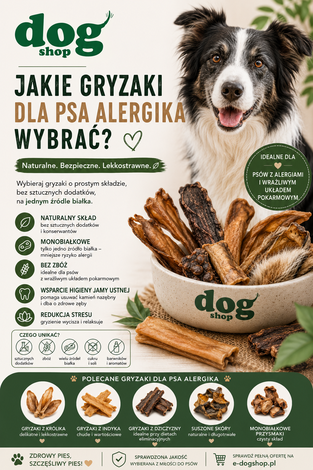 Jakie gryzaki dla psa alergika wybrać? Kompletny poradnik dla opiekunów